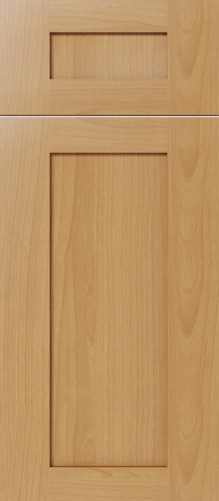 Unlimited Framed — Base Cabinet Front Face Sample - 12"W x 24"H x 1-1/2"D — highest-resolution technical cabinet drawing
