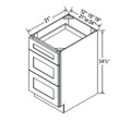 SW-3VDB21 — Shaker White - 3VDB21