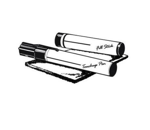 Unlimited Framed — Touch-up Kit — highest-resolution technical cabinet drawing