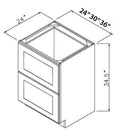 SW-2DB24 — Shaker White - 2DB24