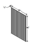 SW-BBFPV4296 — Finished Bead Board Plywood Panel-96"W x 42"H x 1/4"D
