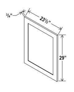 SW-BDEP — Base Decorative Door Panel - 23-1/2”W x 29”H