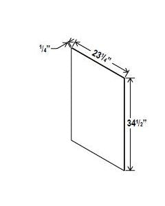 GR-BSV — Base Skin Veneer Panel - 23-1/4”W x 34-1/2”H x 1/4”D