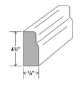AG-FBM — Furniture Base MOULDING - 96"L x 4-1/2”H x 3/4”D