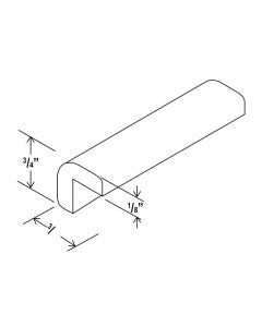 Classic Framed — Outside Corner Moulding - 96"L x 3/4’W x 3/4”D — cabinet product image
