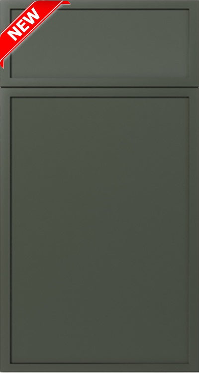 Slim Shaker — Sample Door - 11"W x 15"H — highest-resolution technical cabinet drawing