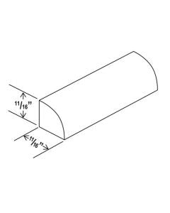 Classic Framed — Shoe Moulding - 96”L x 11/16”H x 11/15”D — cabinet product image