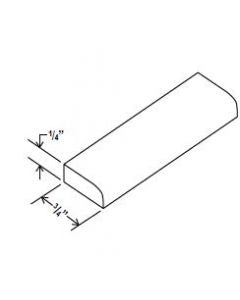 Classic Framed — Scribe Moulding - 96”L x 3/4”W x 1/4”D — cabinet product image
