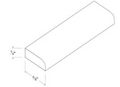 AG-SM8(SCR) — Scribe Moulding - 96”L x 3/4”W x 1/4”D