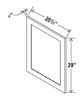 SWO-VDEP — Vanity Decorative Door Panel - 23 1/2"W x 29"H
