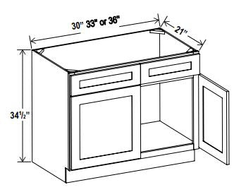Vanity Sink Base