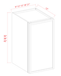 SWO-W2136 — Wall Cabinet - 21"W x 36"H x 12"D - 1D -2S