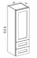 SW-WD1854 — Shaker White-WD1854