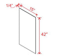 SDW-WSV42 — Wall Skin Panel - 15"W x 42"H x 1/4"D